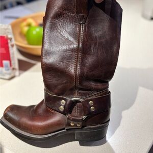 Women’s top grain Brown Leather Boots